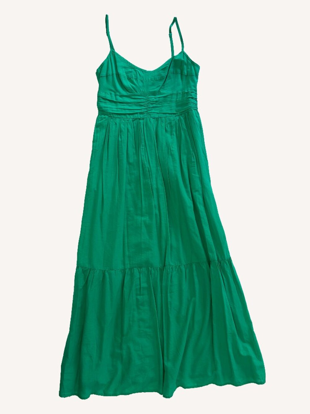 Universal Thread Green Teal Maxi Cami Summer Dress Size Small